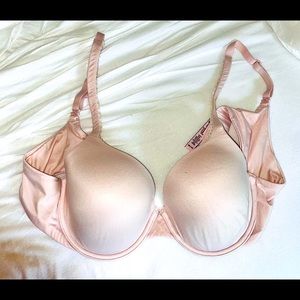 Victoria’s Secret Bra- Body by Victoria lined Demi - champagne Pink- 38B